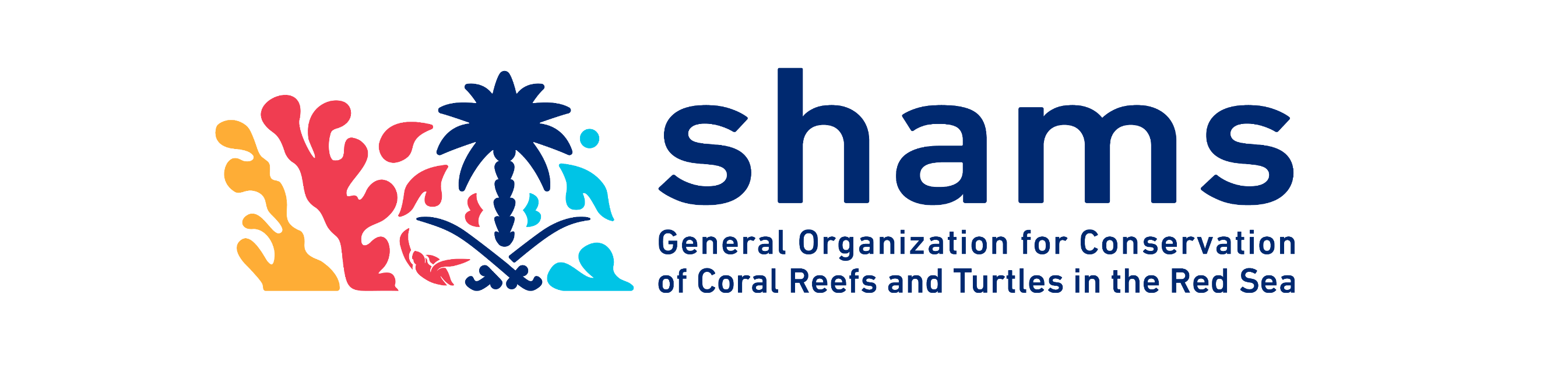 SHAMS (General Organization for Conservation of Coral Reef and Sea Turtles in Red Sea) logo