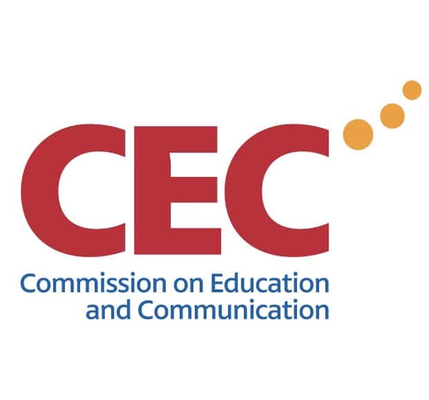 Commission on Education and Communication logo