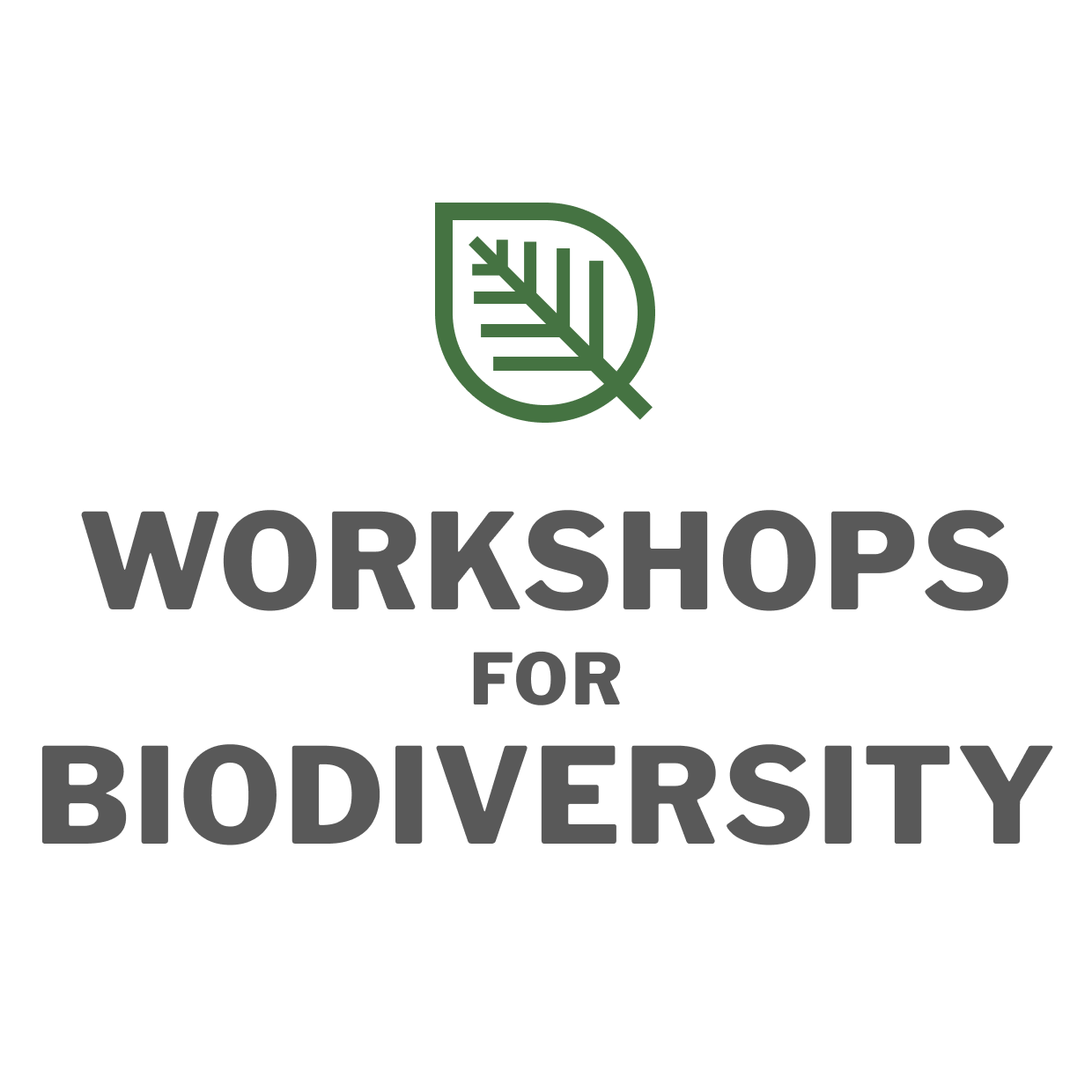 Workshops for Biodiversity logo