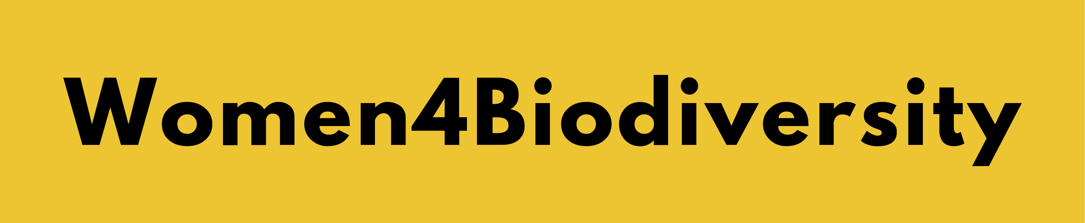 Women4biodiversity, NGO logo