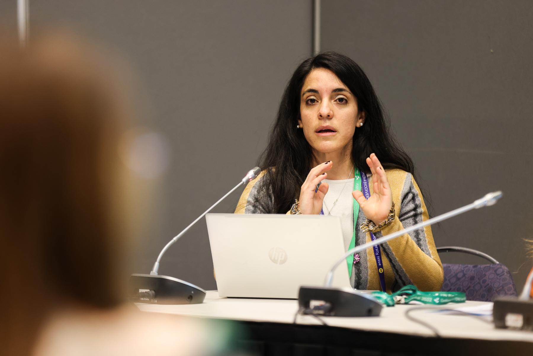 Speaker AMELIA ARREGUIN PRADO