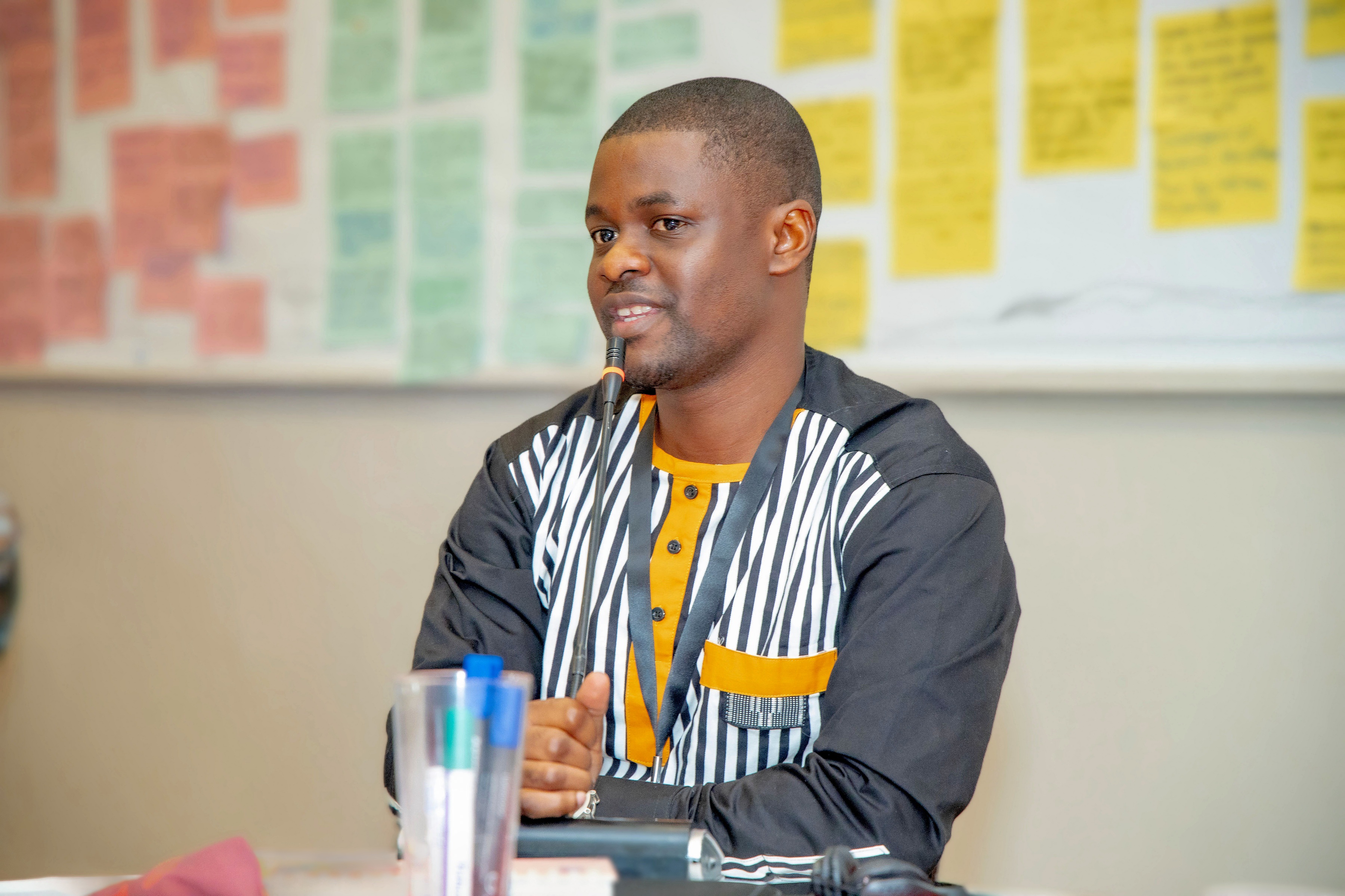 Speaker Felicien Nyenty ACHARE